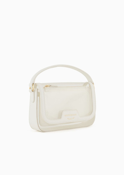 EMPORIO ARMANI PVC mini bag with chain shoulder strap outlook