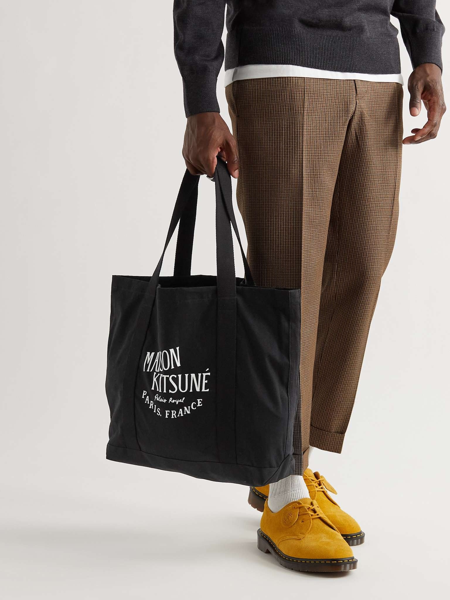 Logo-Print Cotton-Canvas Tote Bag - 2