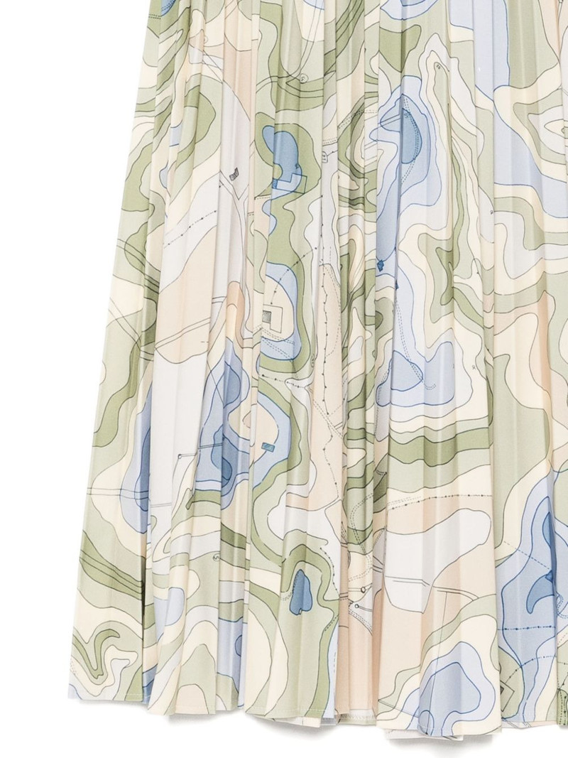 all-over print pleated skirt 3