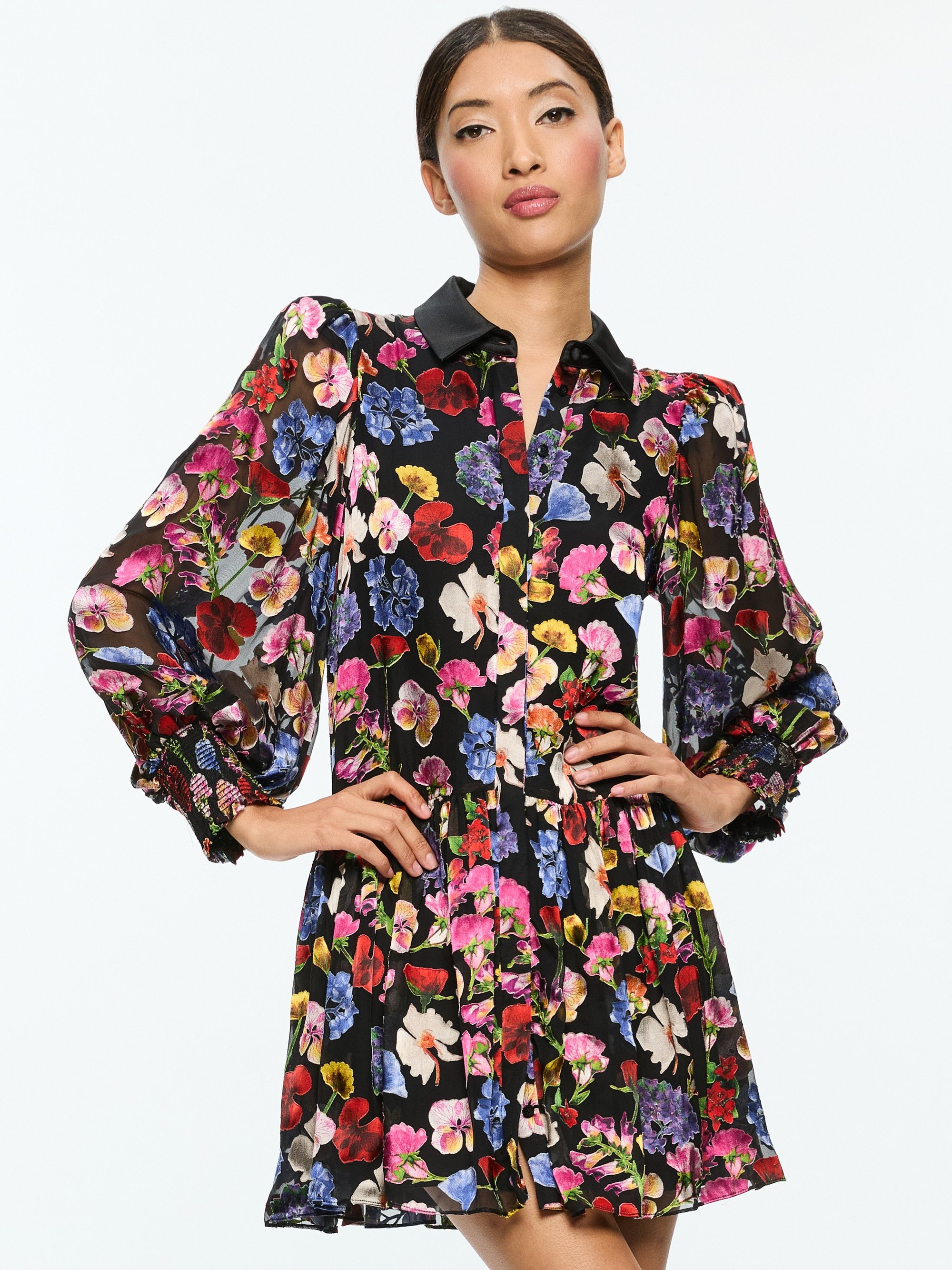BERTHA MINI SHIRT DRESS - 5
