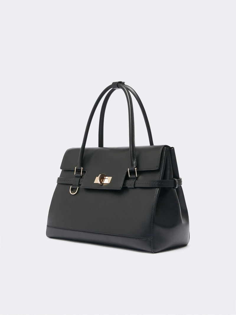 Max Mara MARGAUX25 Natural leather handbag - BLACK outlook