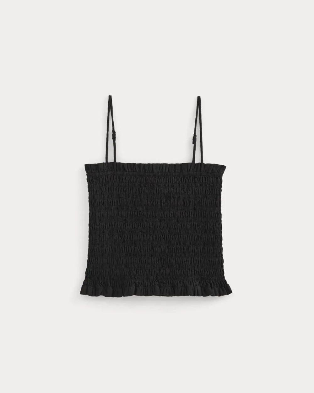 GAUZE SMOCKED CAMI - 1
