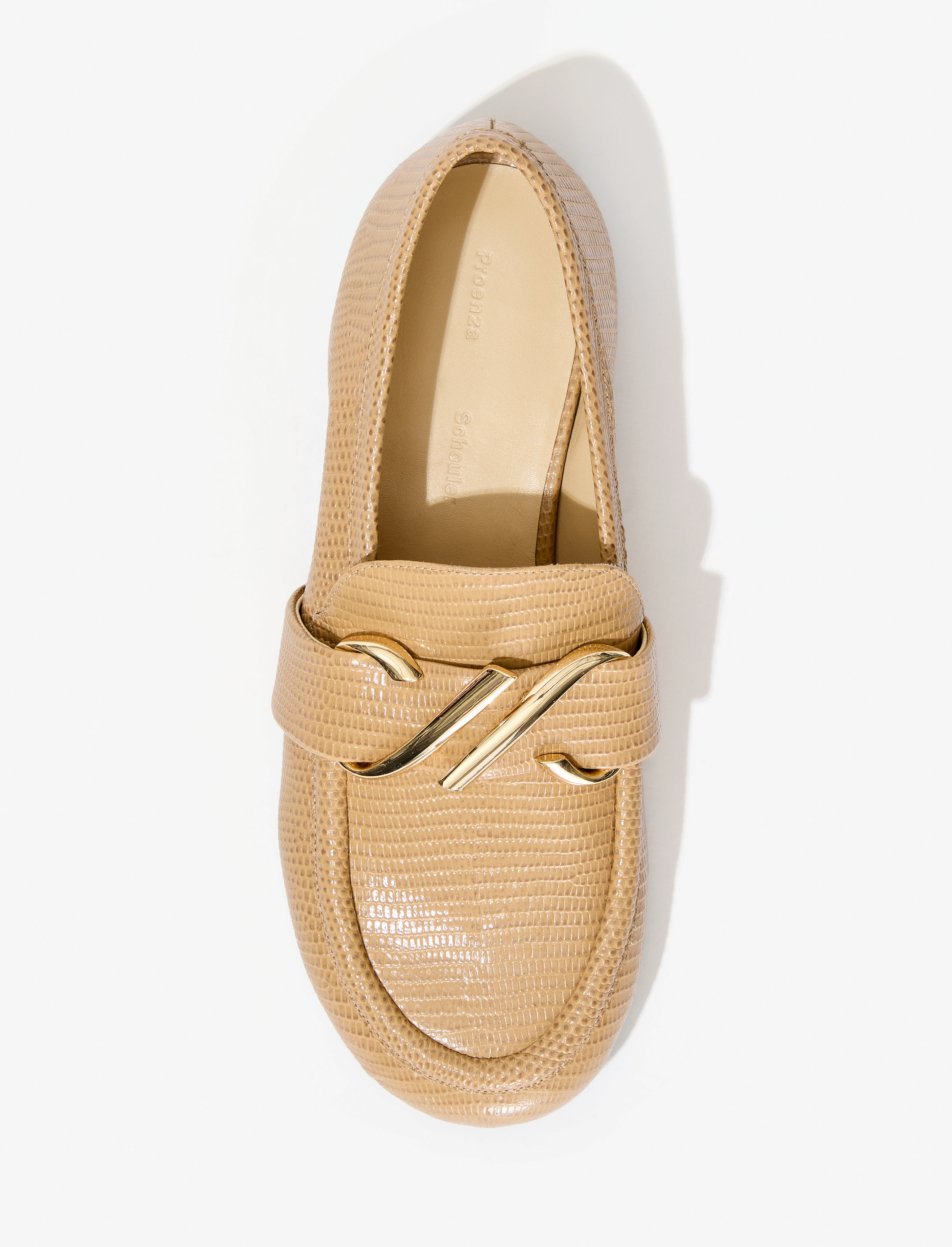 Monogram Loafers in Embossed Leather - 4