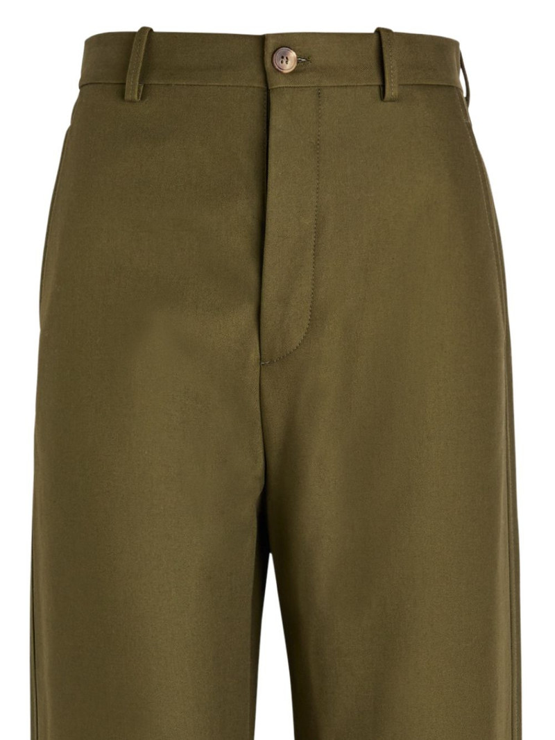 WARDROBE.NYC straight-leg cotton trousers outlook