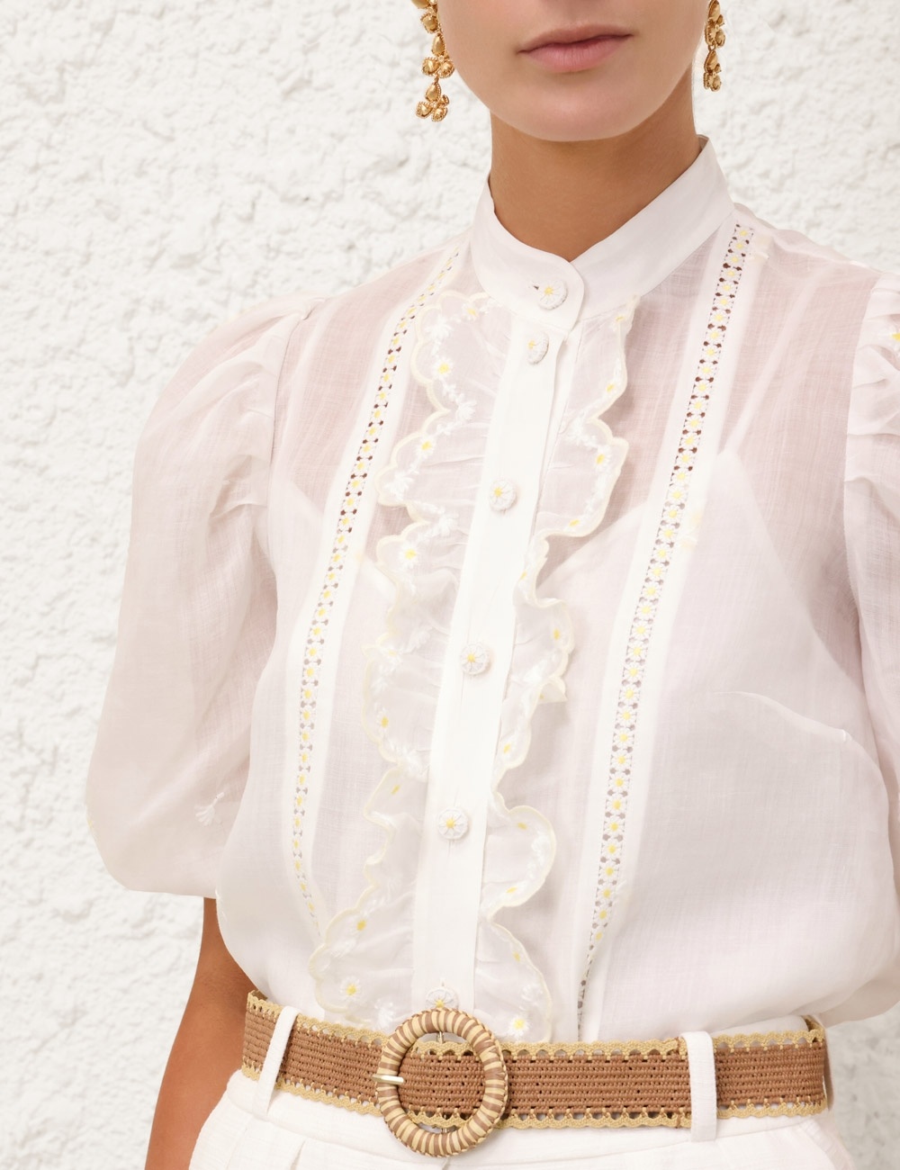 ACACIA EMBROIDERED BLOUSE - 5