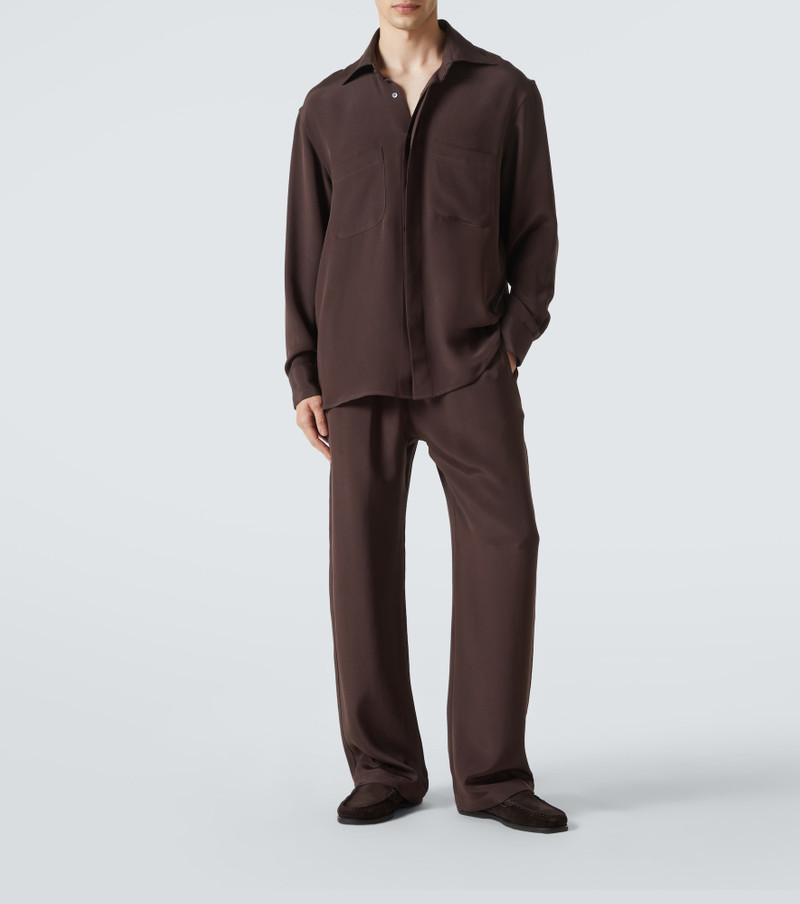 SAMAN AMEL Silk shirt outlook