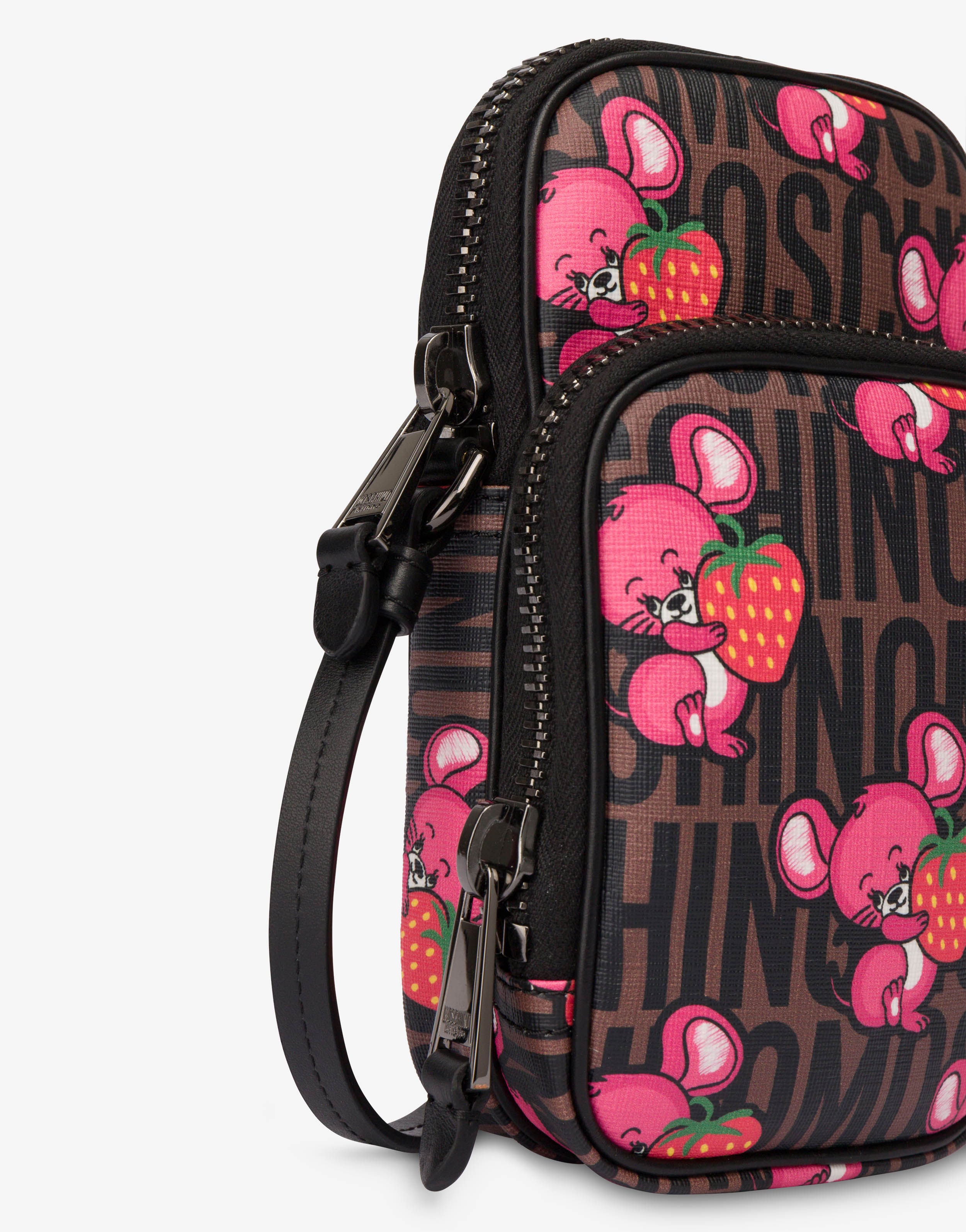 ILLUSTRATED ANIMALS SMALL BAG FOR MOBILE PHONE - 4