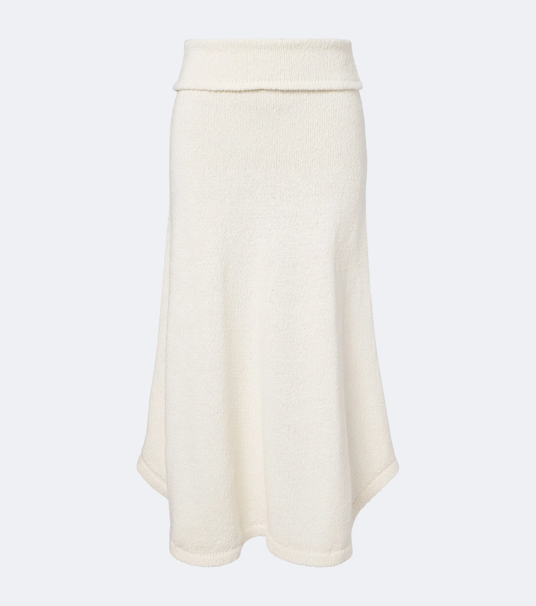 Kena knitted cotton midi skirt - 1
