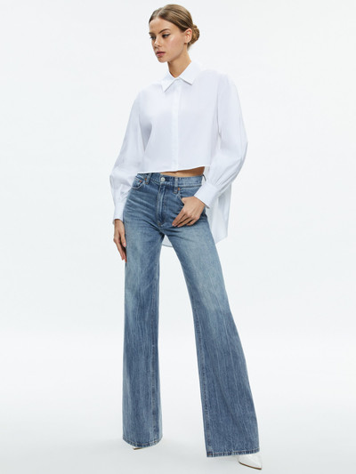 Alice + Olivia FINELY HIGH-LOW BLOUSE outlook