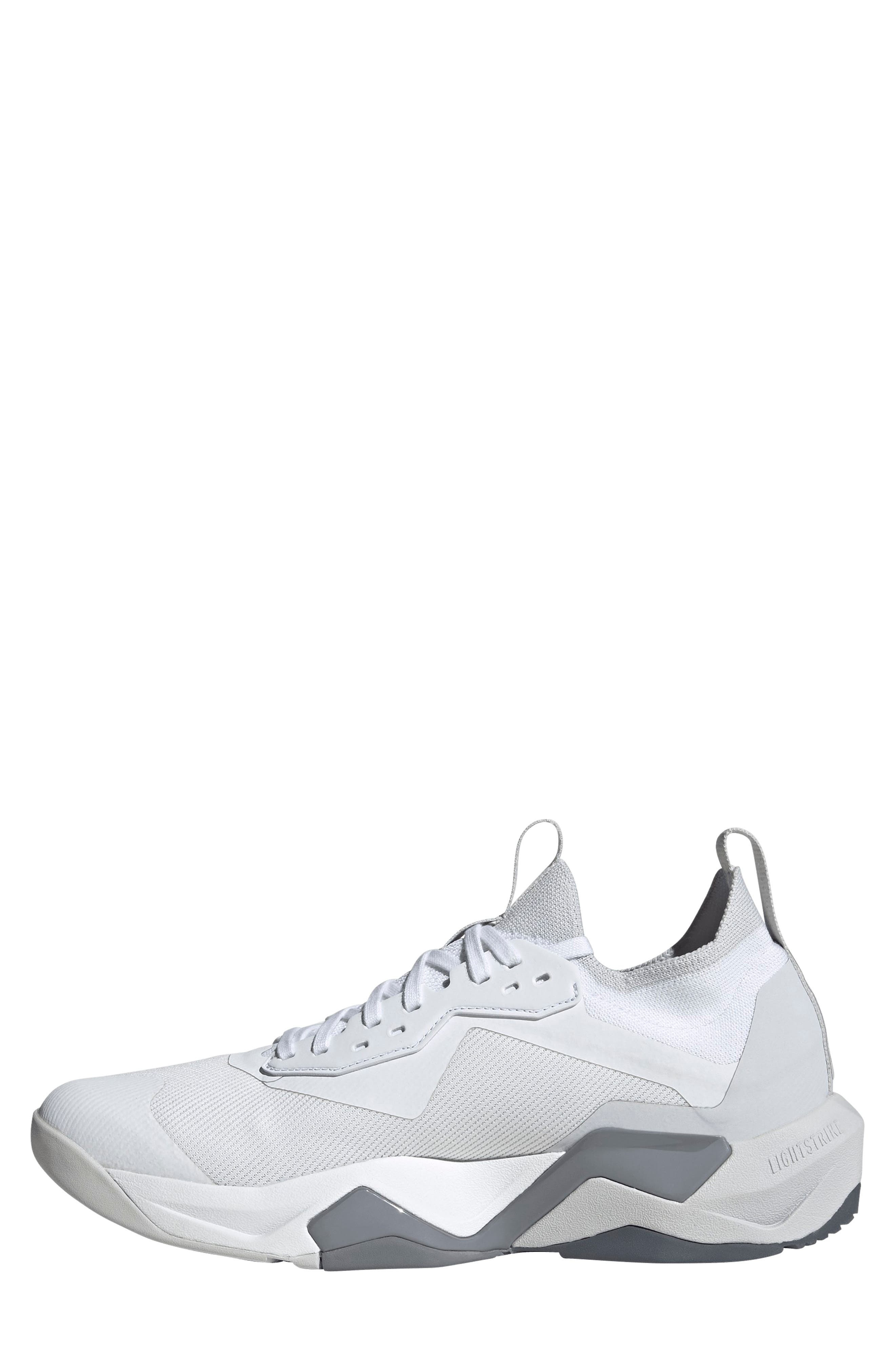 adidas Rapidmove Adv 2 HIIT Training Shoe in White/Halo Silver/Grey at Nordstrom - 6