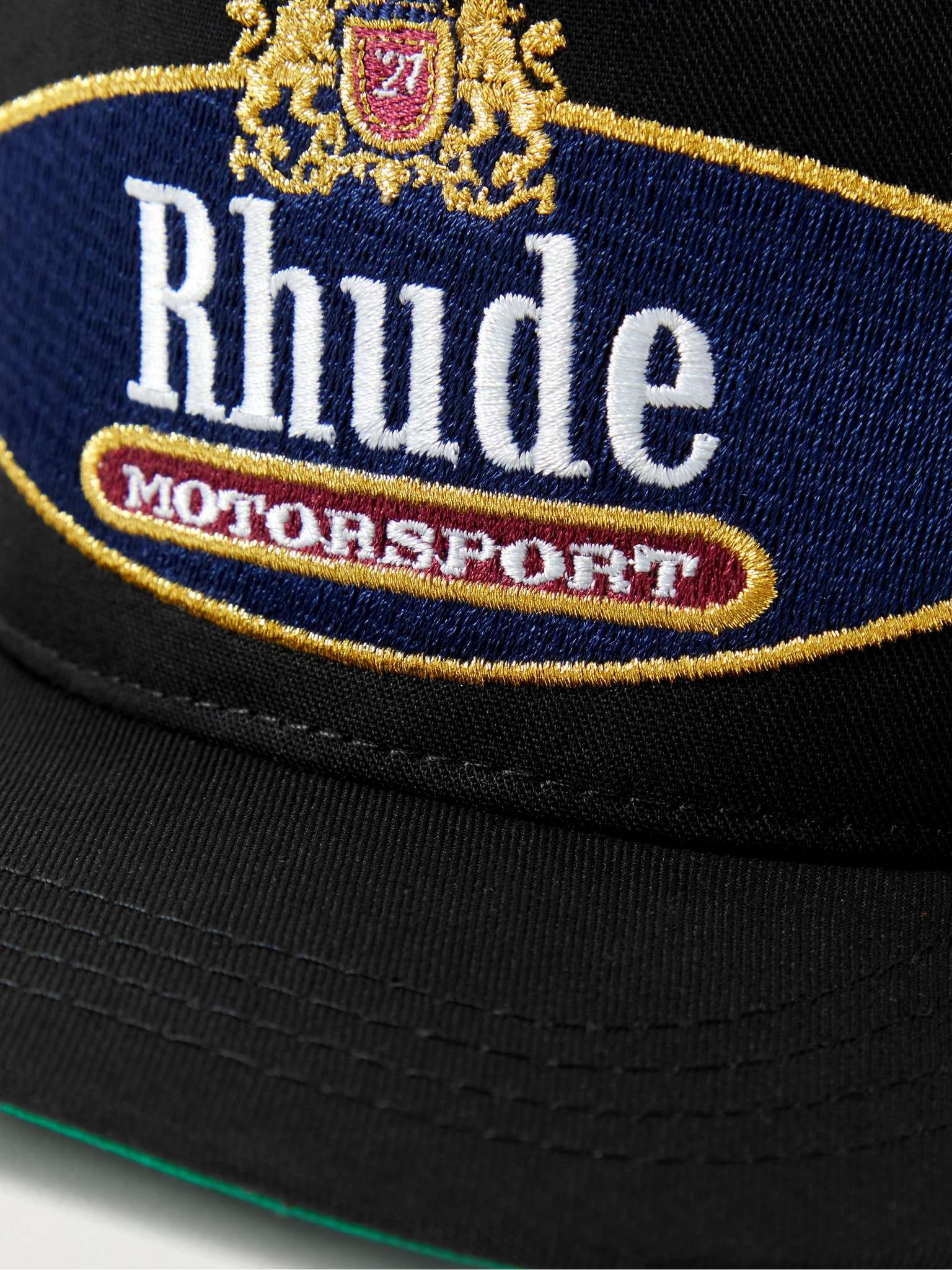 Logo-Embroidered Cotton-Blend Twill Trucker Cap - 2