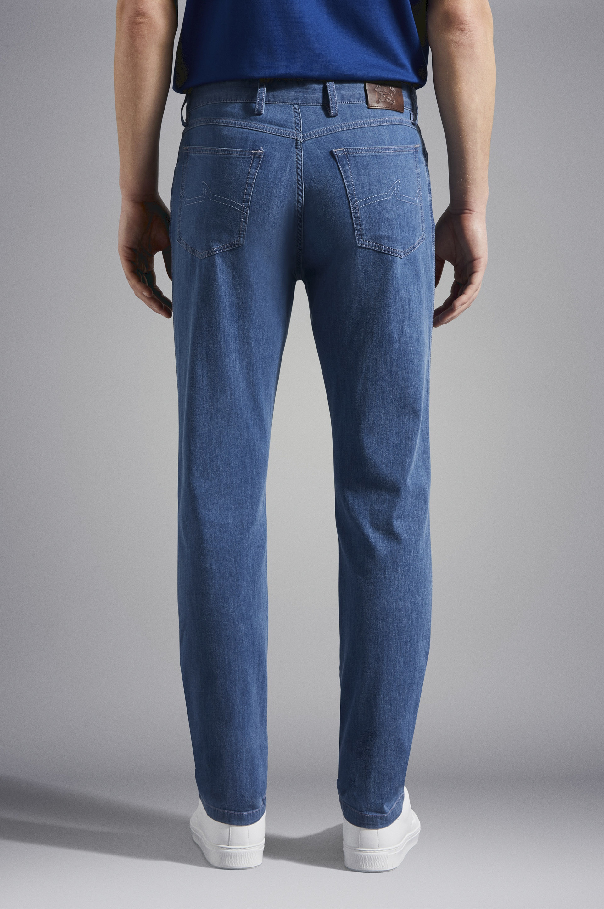 STRETCH COTTON JEANS - 3