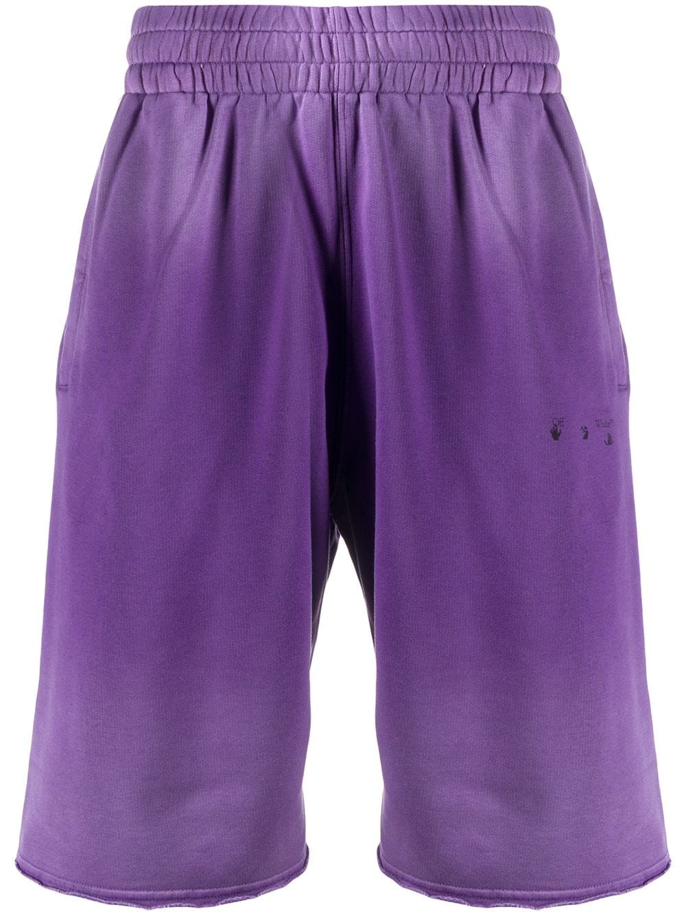 gradient-effect track shorts - 1