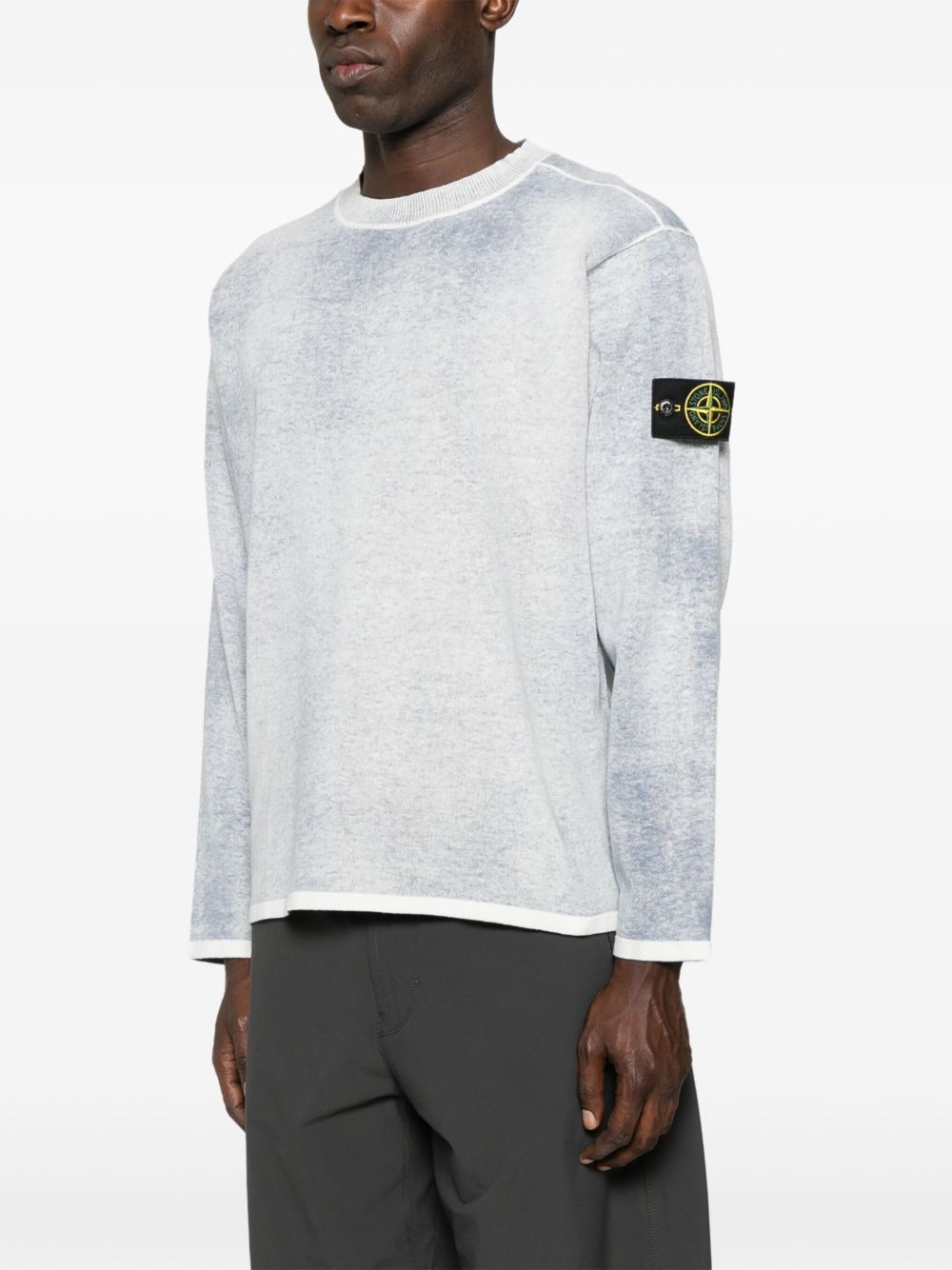 mélange-effect sweater - 3