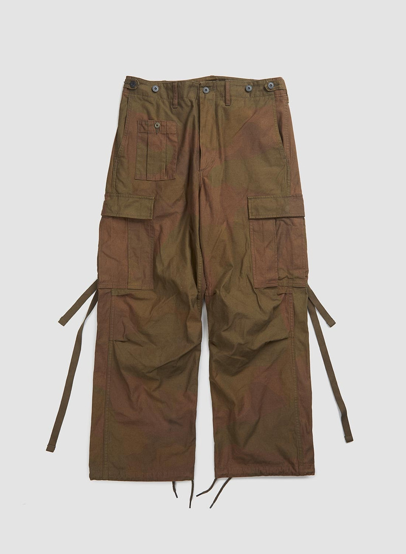 Army Cargo Pant In Brush Camo 1