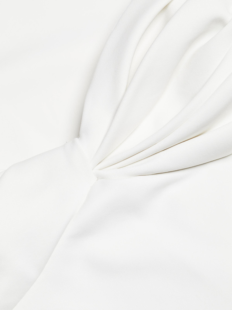 Women's Twist Strapless Peplum Top - White 7