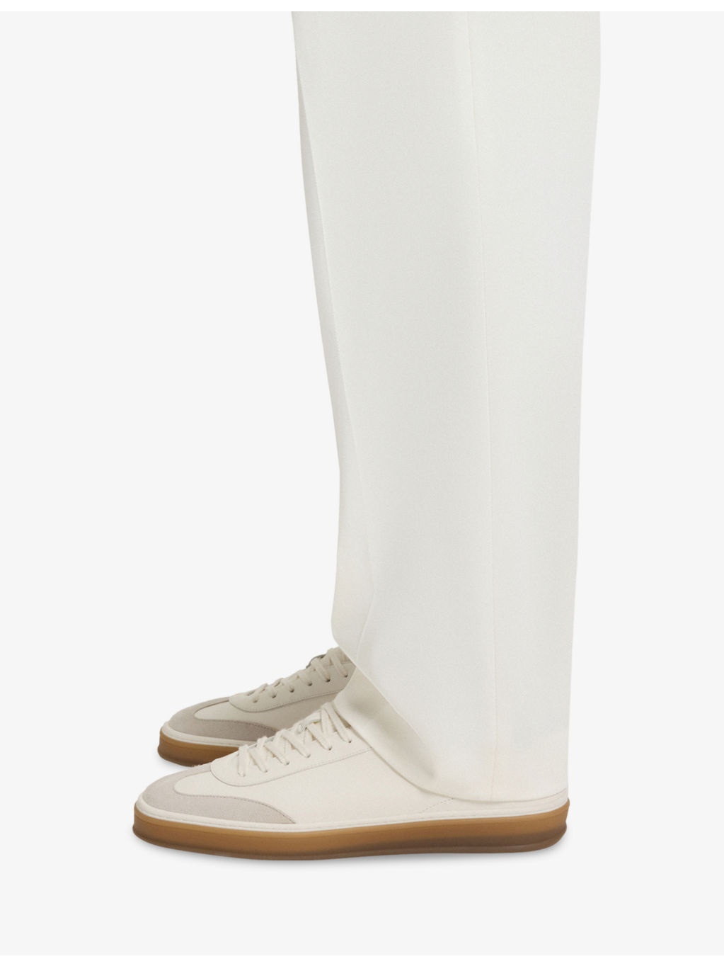 Beckham X BOSS Leather And Suede Low-Top Trainers - 5