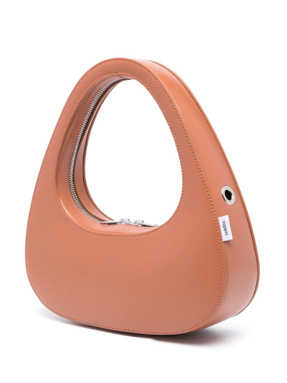 Swipe leather shoulder bag - 3