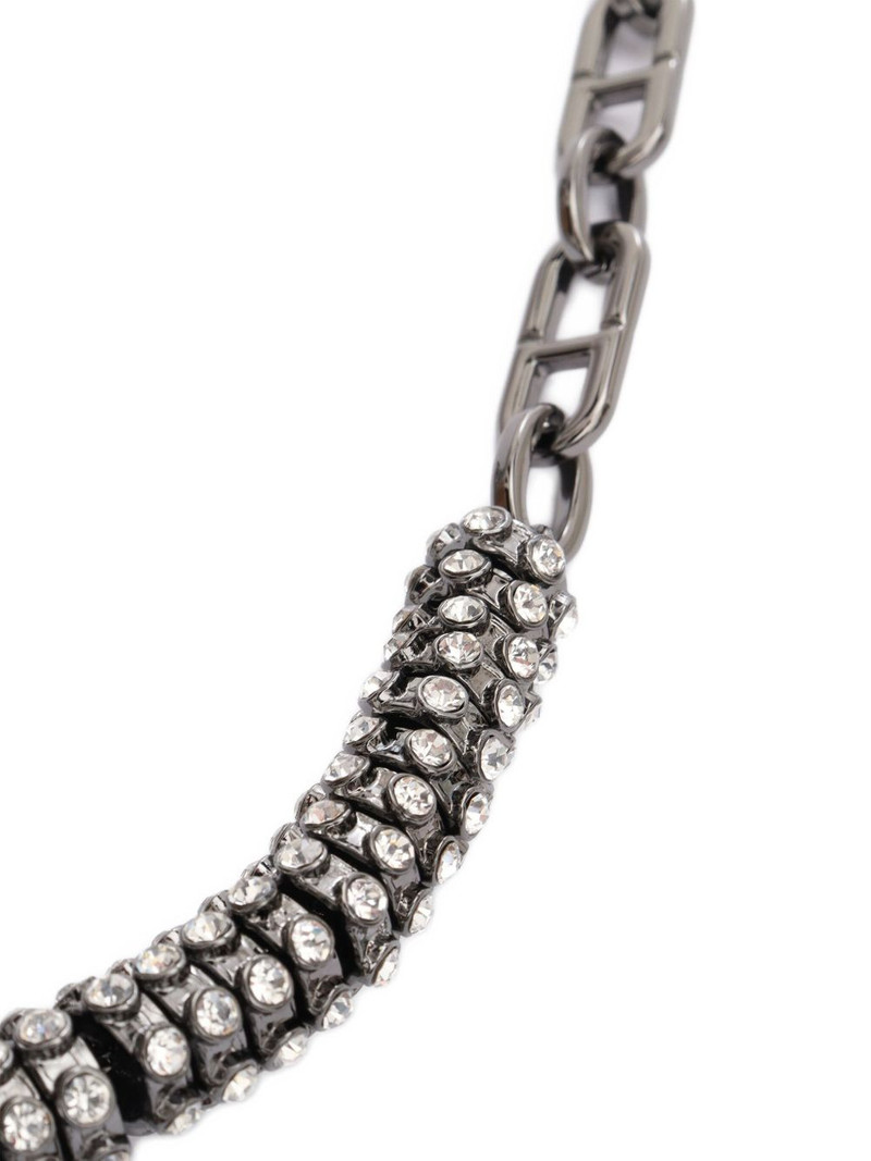 Max Mara crystal-embellished necklaces outlook