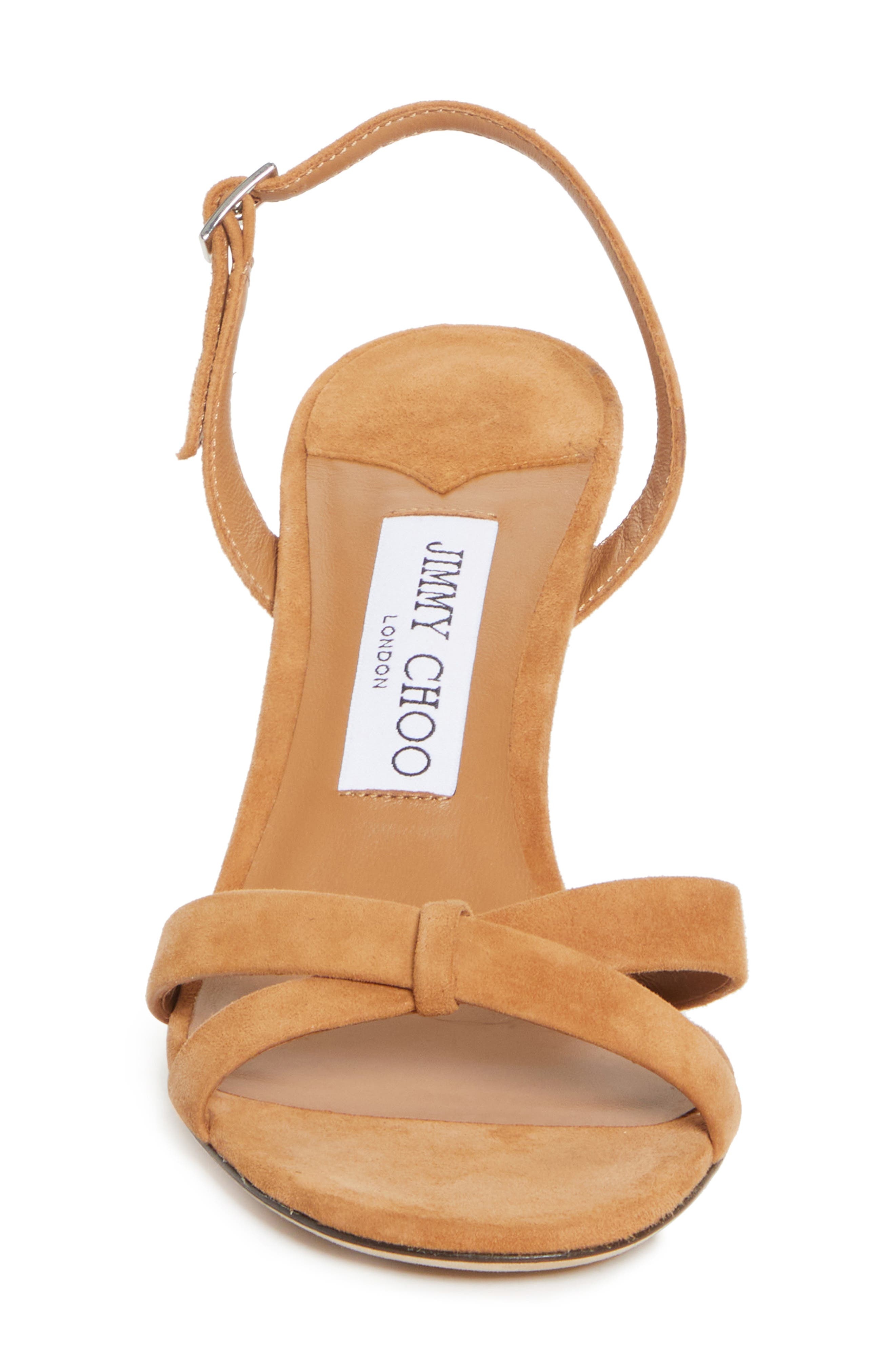Jimmy Choo Elsy Slingback Sandal in Toffee at Nordstrom - 4