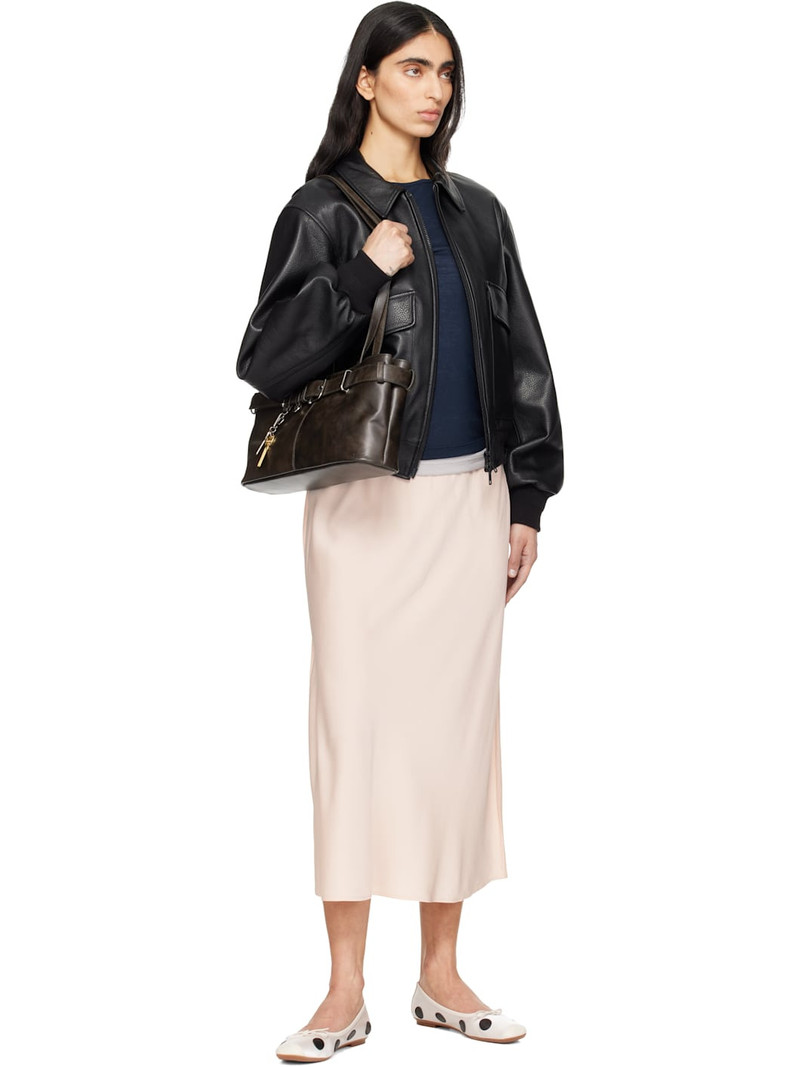 Brown Shoulder Brocle Bag 4