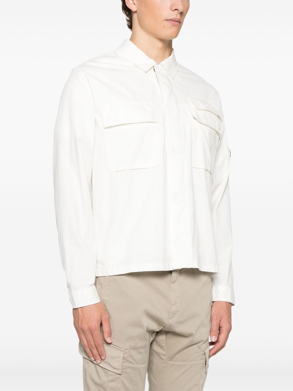 Lens-detailed shirt - 3
