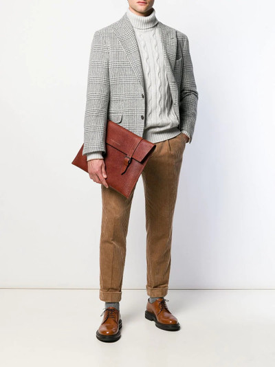 Brunello Cucinelli oversized clutch outlook