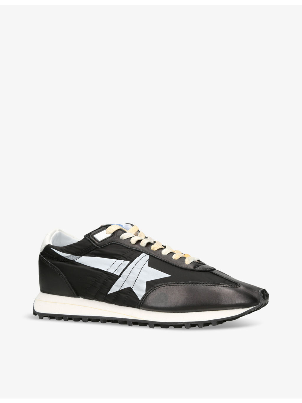 Marathon Runner leather and mesh low-top trainers - 3