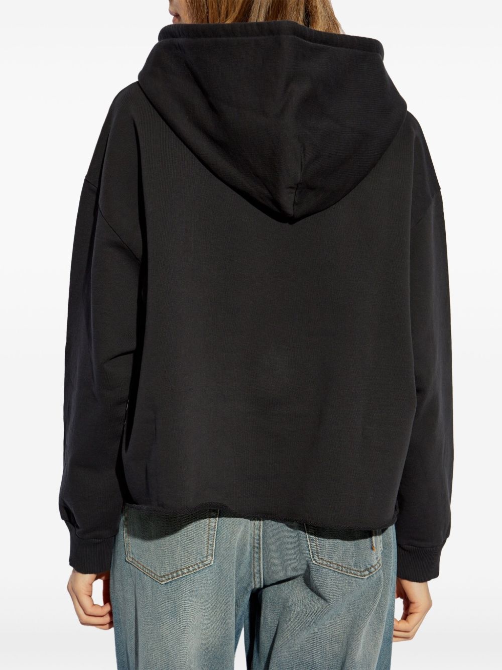 logo-print hoodie - 4