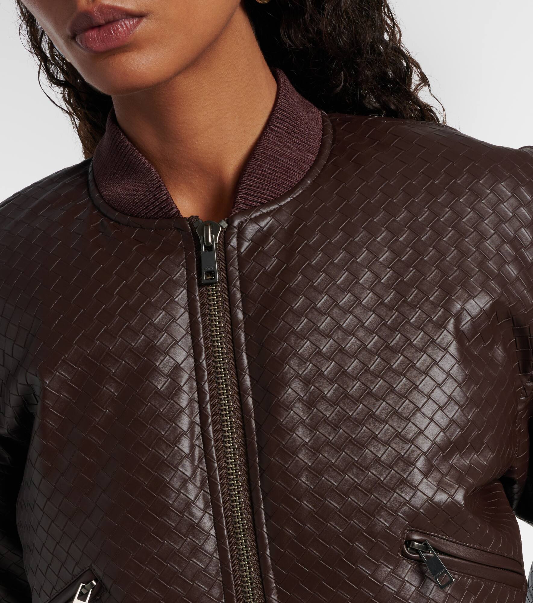 Dax cropped bomber jacket - 4