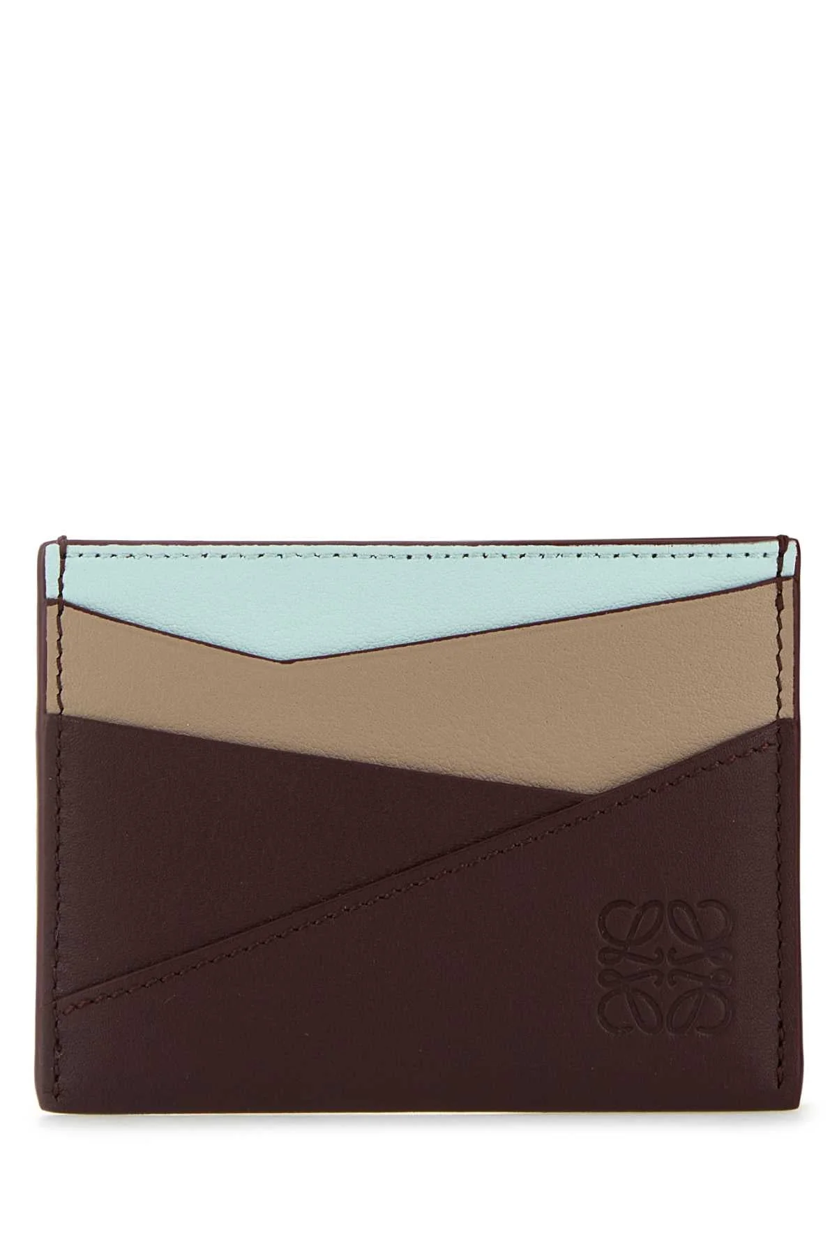Loewe Women Multicolor Leather Puzzle Card Holder - 1
