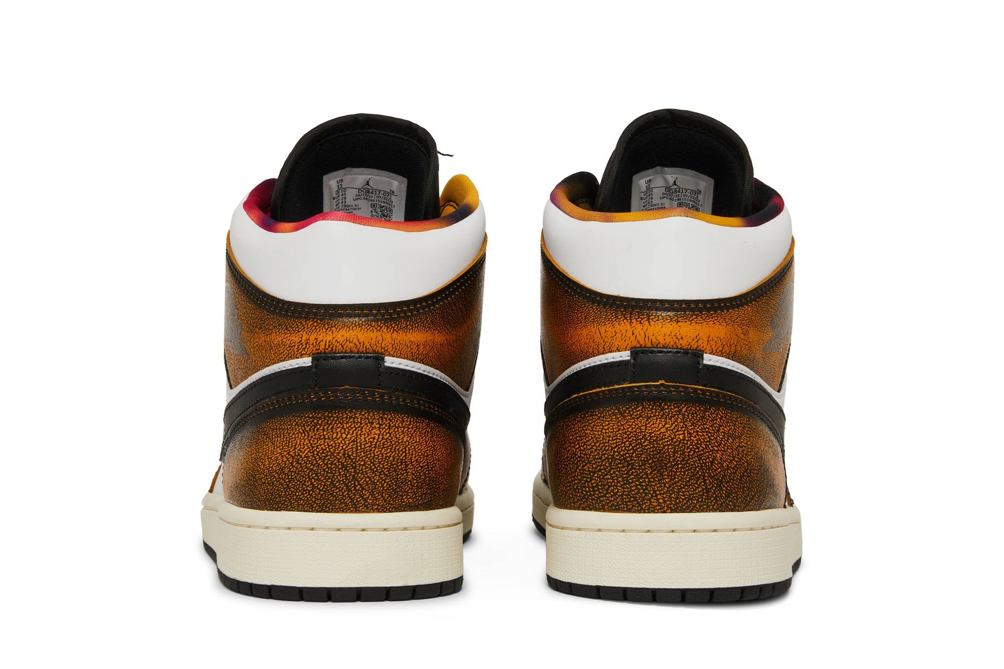 Air Jordan 1 Mid SE 'Wear-Away - Taxi' - 6