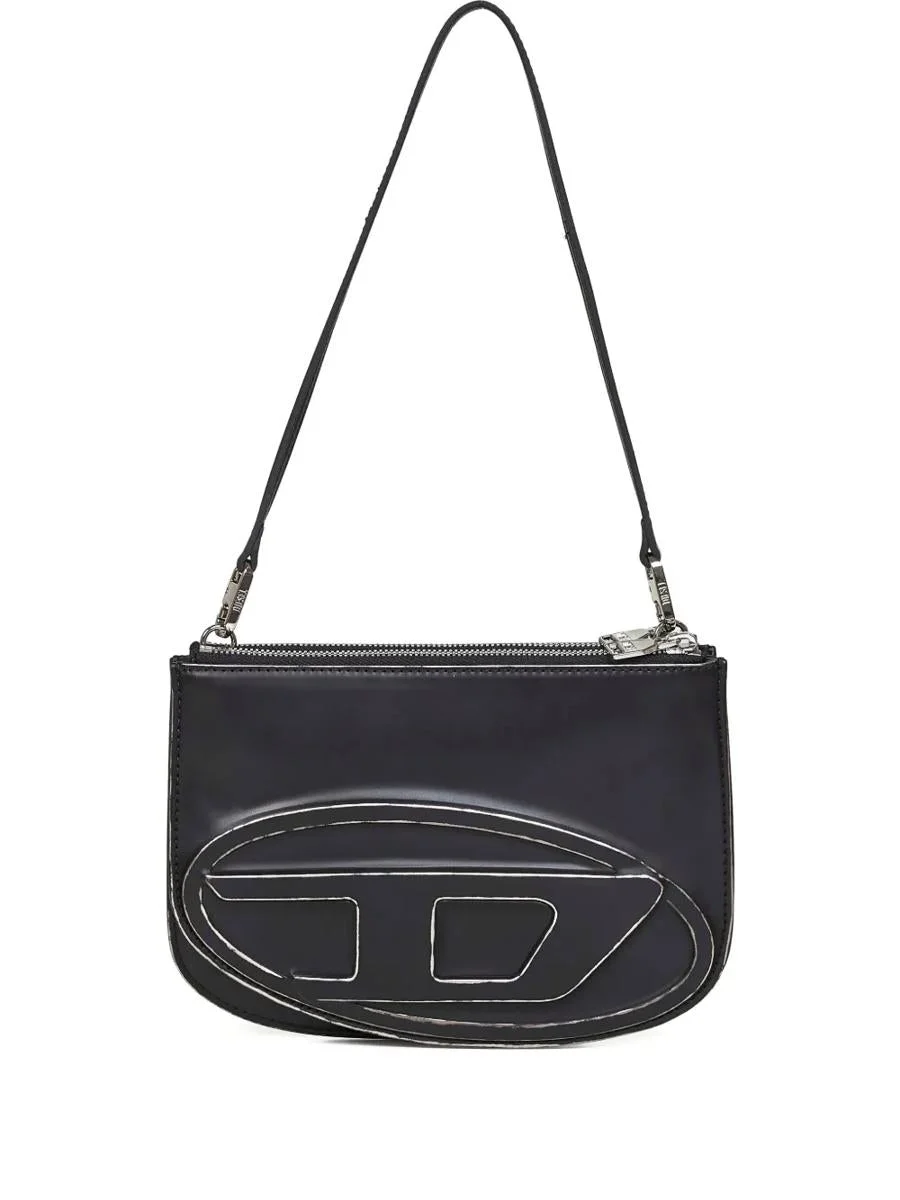 Diesel 1Dr Twin Shoulder Bag With Logo - 1