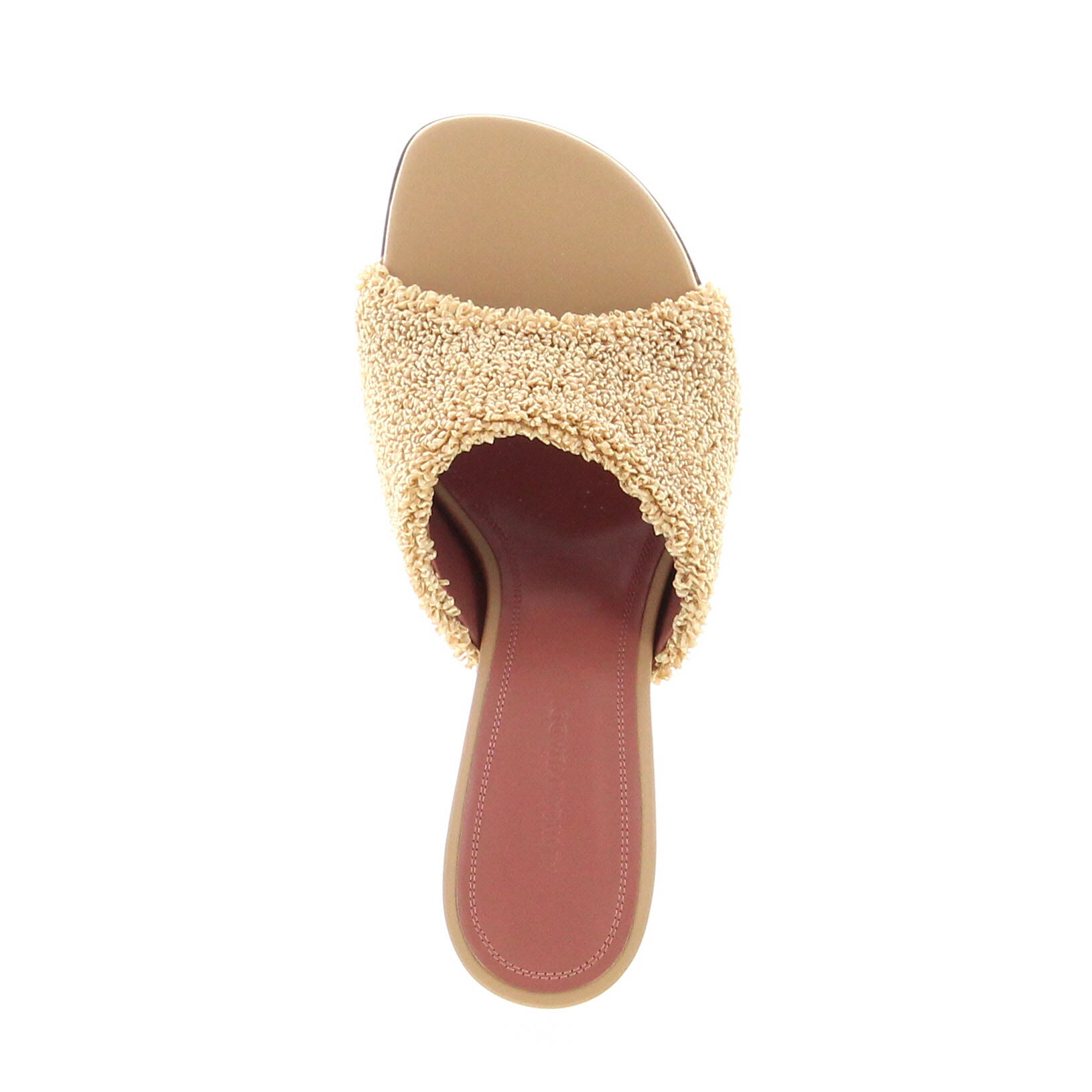 Amina Muaddi – Taylor Slipper – Raffia Beige - 4