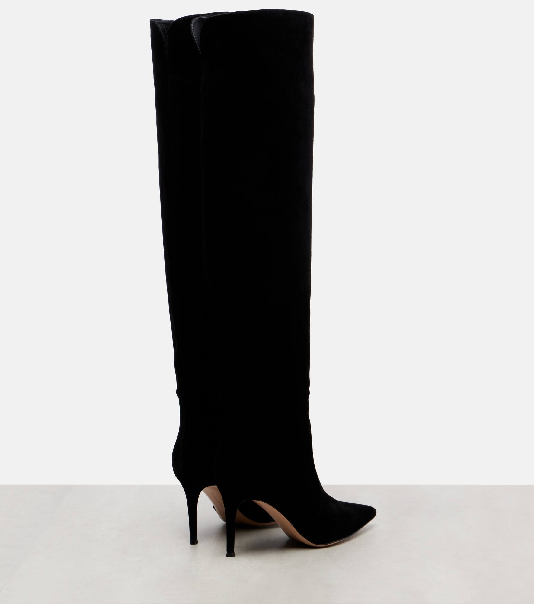 Hansen 85 suede knee-high boots - 2