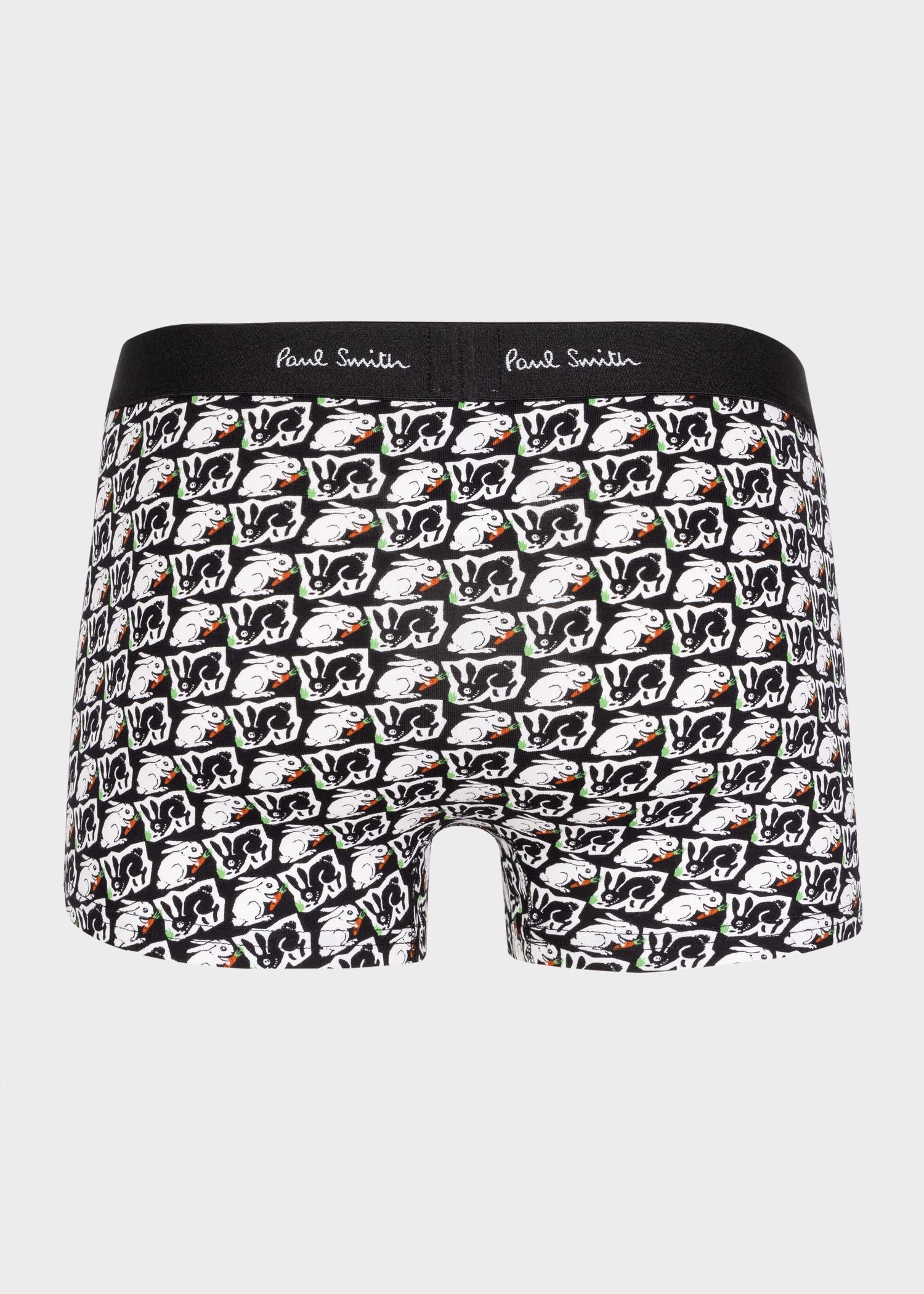 'Repeating Bunny' Print Low-Rise Boxer Briefs - 2