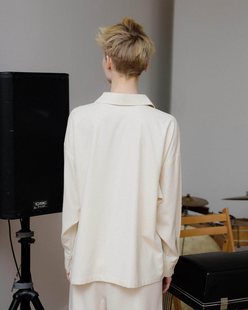 BASERANGE Stoa Shirt - Wild Silk outlook