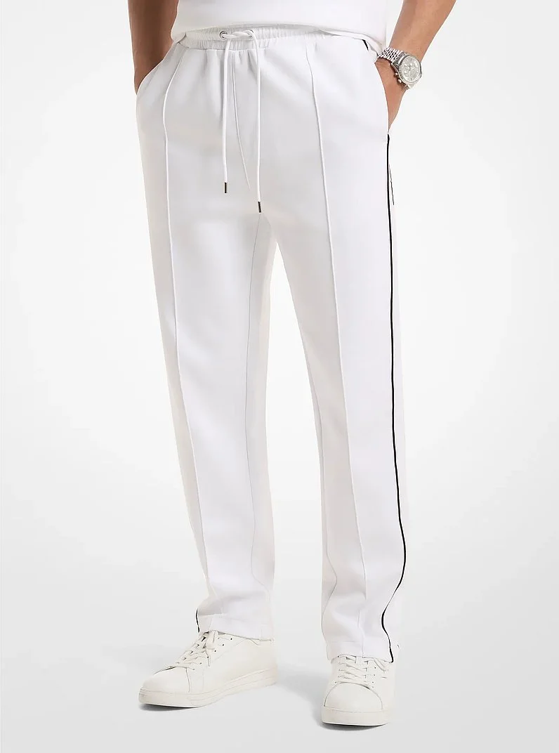 Cotton Blend Joggers - 1