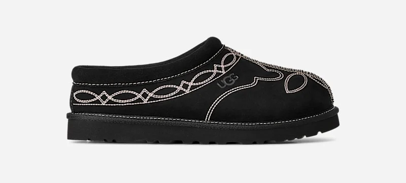 ® Men's Tasman Western Sheepskin in Black - 1