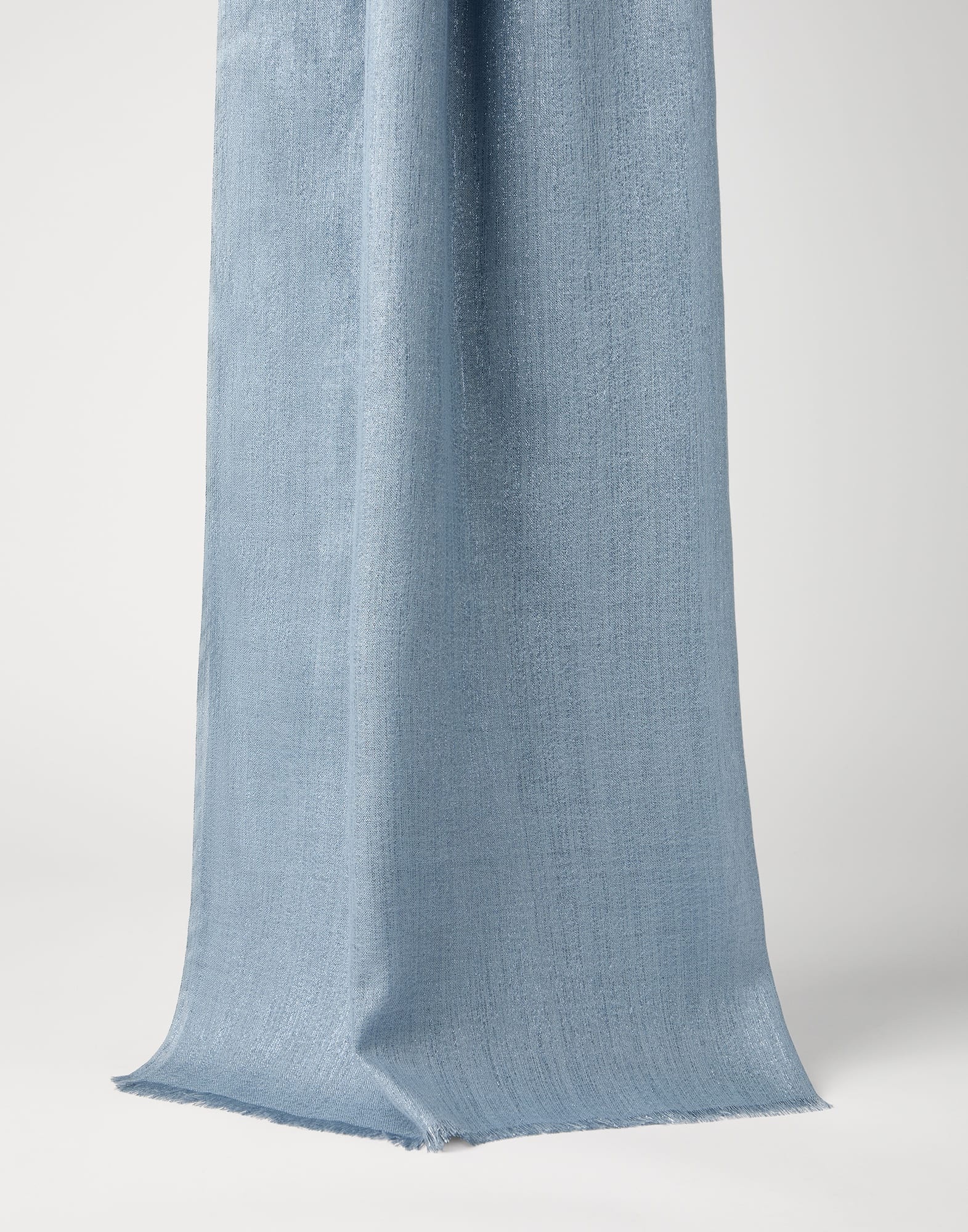 Cashmere and silk sparkling scarf - 1