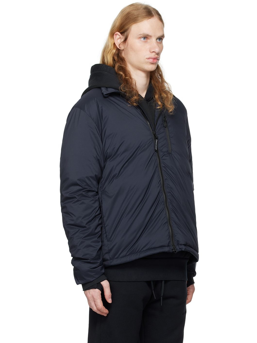 Navy Lodge Down Jacket - 2