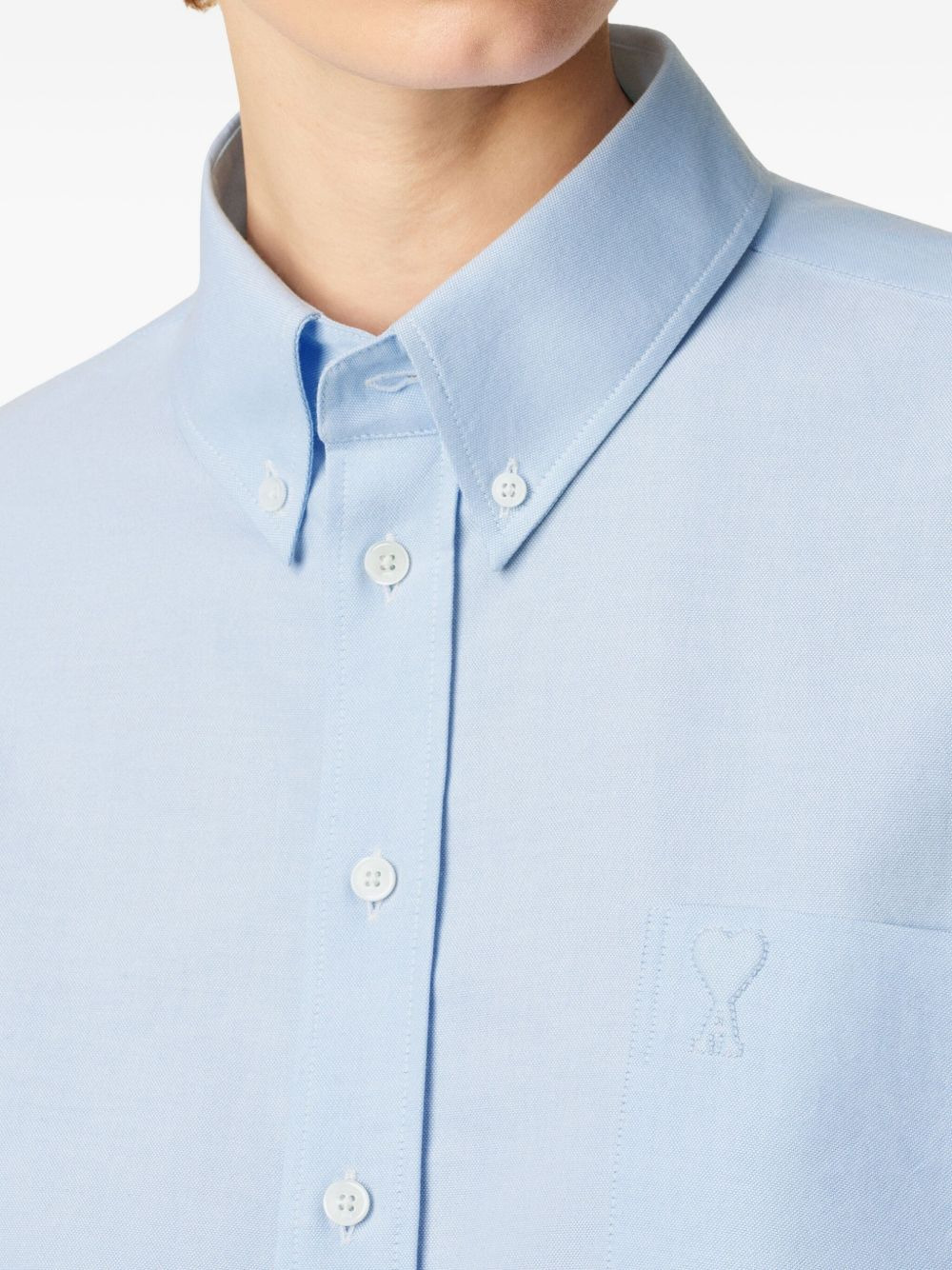 Oxford cropped shirt - 6