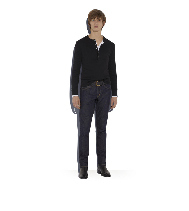 TOM FORD SLIM FIT STRETCH JAPANESE SELVEDGE DENIM outlook