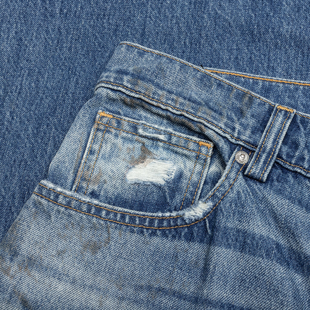 WIDE JEANS - LIGHT WASH - 3