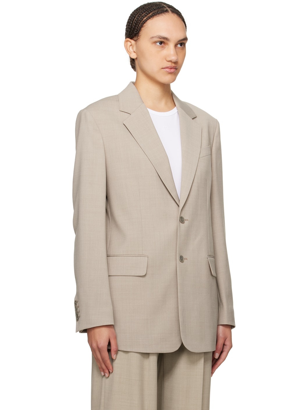 Taupe Davina Blazer - 2