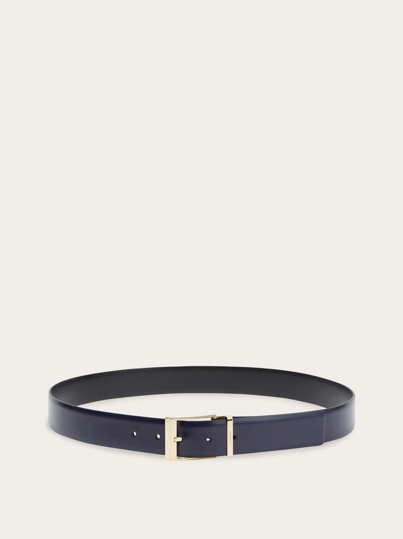 Reversible and adjustable Gancini belt 3