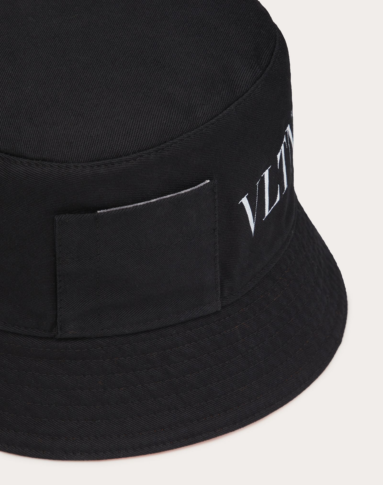 VLTN reversible nylon and cotton bucket hat - 2