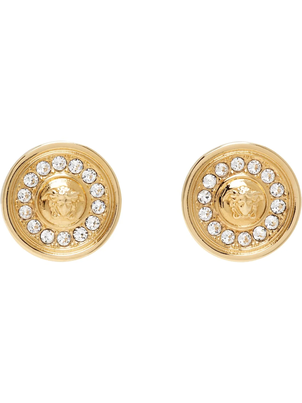 Medusa Crystal Earrings - 1