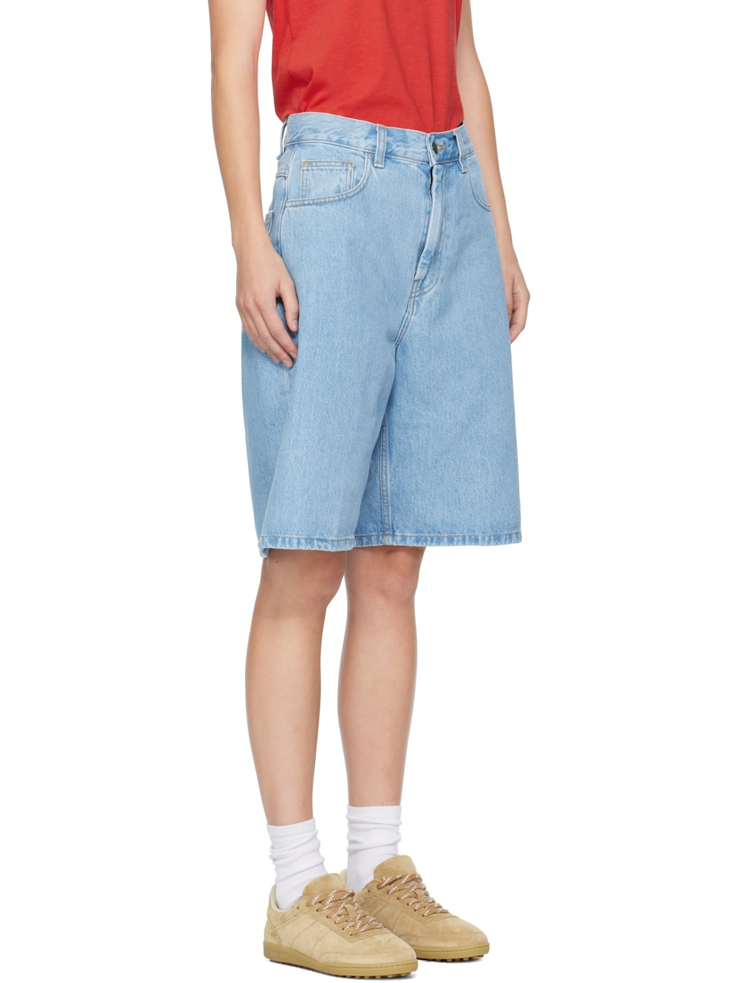 Blue Brandon Denim Shorts - 2