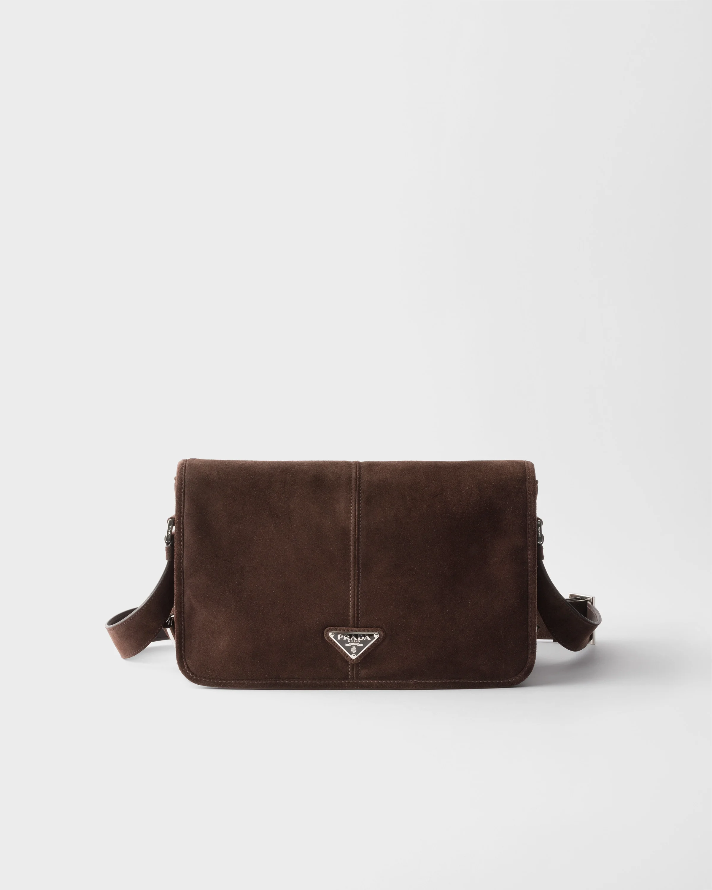 Suede shoulder bag - 1